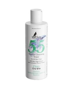 МИЦЕЛЛЯРНАЯ ВОДА № 55 ДЛЯ ОЧИЩЕНИЯ ЛИЦА И СНЯТИЯ МАКИЯЖА SATIVA Купить МИЦЕЛЛЯРНАЯ ВОДА № 55 ДЛЯ ОЧИЩЕНИЯ ЛИЦА И СНЯТИЯ МАКИЯЖА SATIVA
