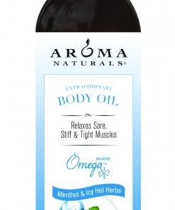 Купить Терапевтическое массажное масло "Ментол и травы" AROMA NATURALS для снятия воспаления и боли в мышцах