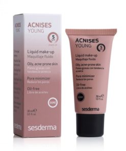ACNISES YOUNG жидкий тональный крем с SPF 5 (Темный тон) ACNISES YOUNG жидкий тональный крем с SPF 5 (Темный тон)