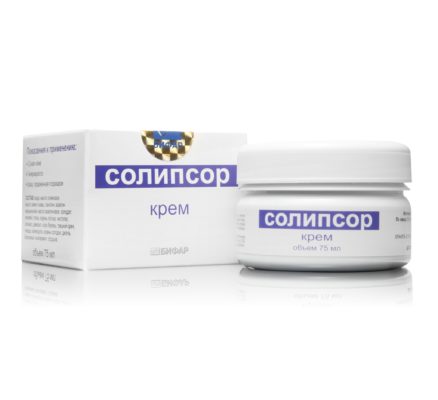Купить крем Солипсор по низкой цене в магазине Vitimed | Реальные отзывы покупателей