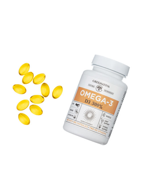 Greenativa Omega-3 D3 300%