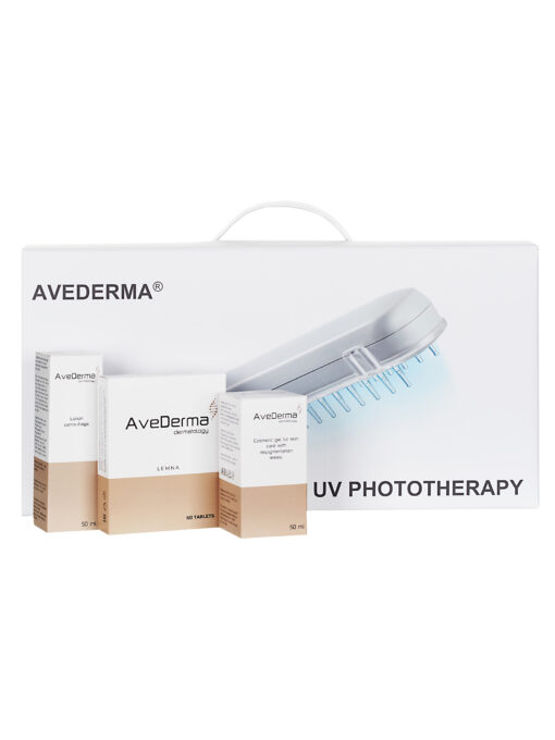 Таблетки + Гель + Лосьон+ Лампа Avederma (Аведерма)
