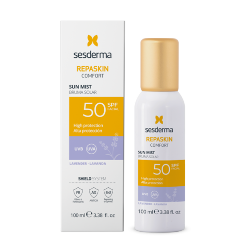 REPASKIN COMFORT LAVANDER SPF50 Спреймист солнцезащитный Лаванда