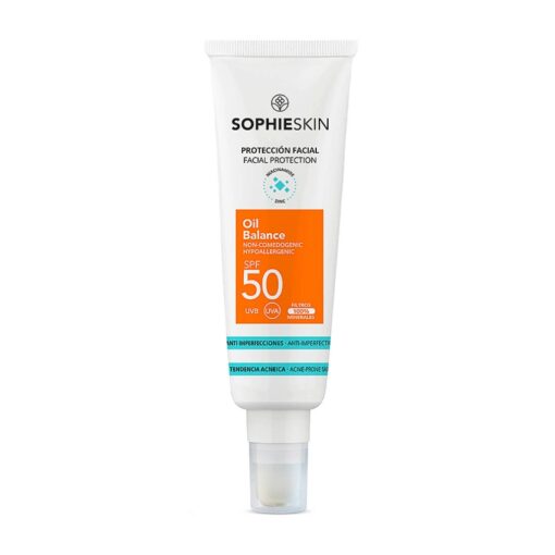 SOPHIESKIN Solar Флюид для кожи лица склонной к акне солнцезащитный SPF 50 50 мл