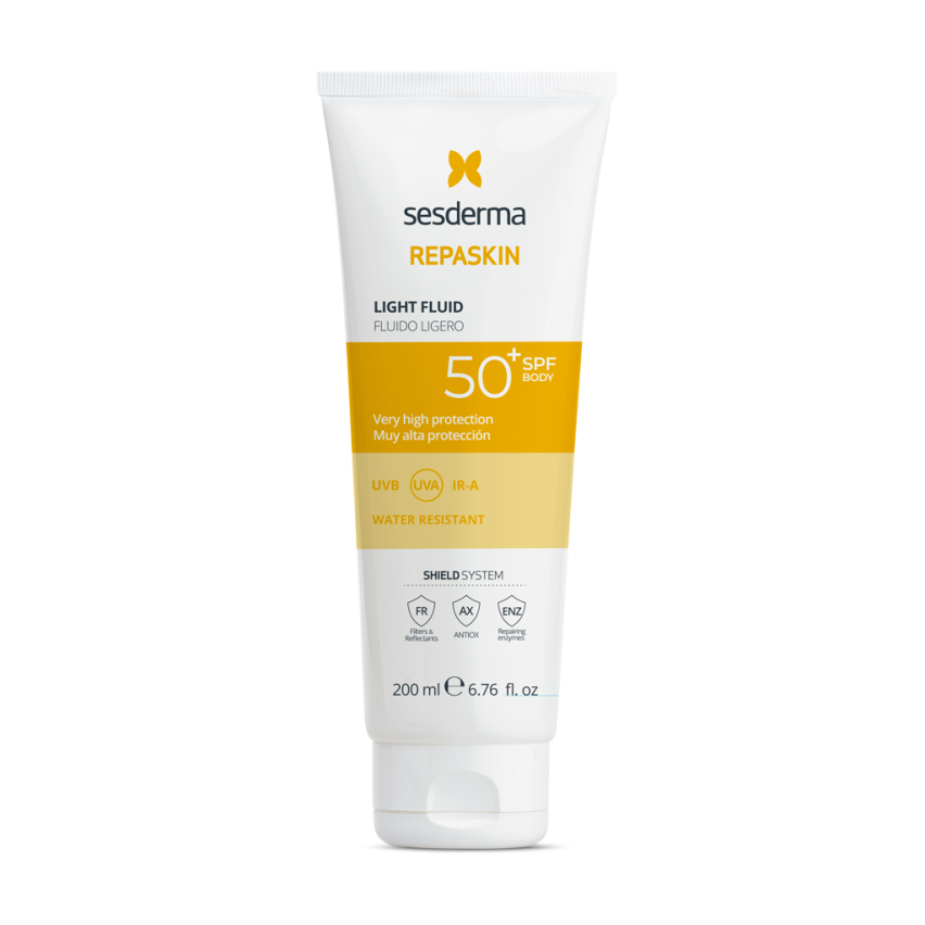 REPASKIN LIGHT FLUID SPF50 Флюид нежный солнцезащитный для тела  REPASKIN LIGHT FLUID SPF50 Флюид нежный солнцезащитный для тела