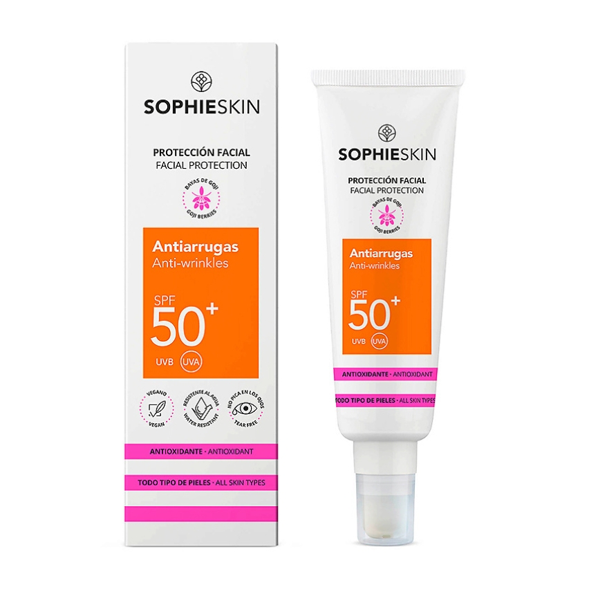 SOPHIESKIN Solar Крем для лица солнцезащитный против морщин SPF 50 50 мл SOPHIESKIN Solar Крем для лица солнцезащитный против морщин SPF 50 50 мл
