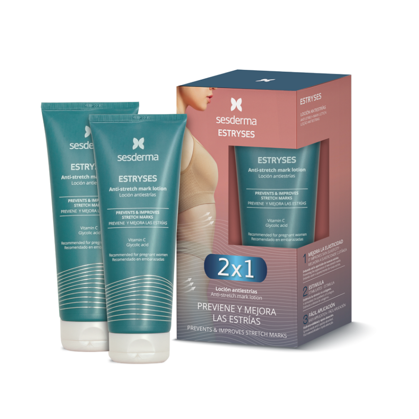 Набор ESTRYSES Лосьон против растяжек 2х1 Набор ESTRYSES Лосьон против растяжек 2х1
