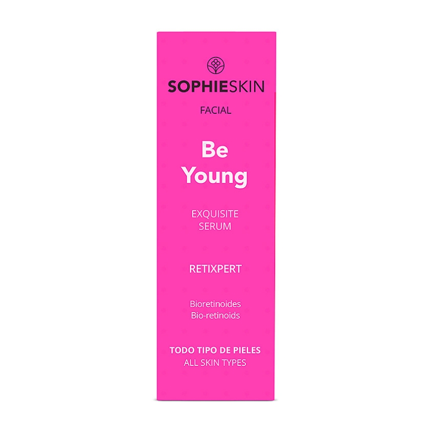SOPHIESKIN Сыворотка для лица с биоретиноидами Be Young 30 мл SOPHIESKIN Сыворотка для лица с биоретиноидами Be Young 30 мл