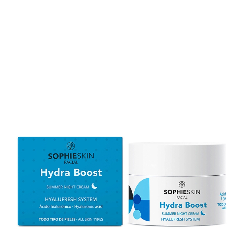 SOPHIESKIN Крем для лица увлажняющий ночной Hydra Boost 50 мл SOPHIESKIN Крем для лица увлажняющий ночной Hydra Boost 50 мл