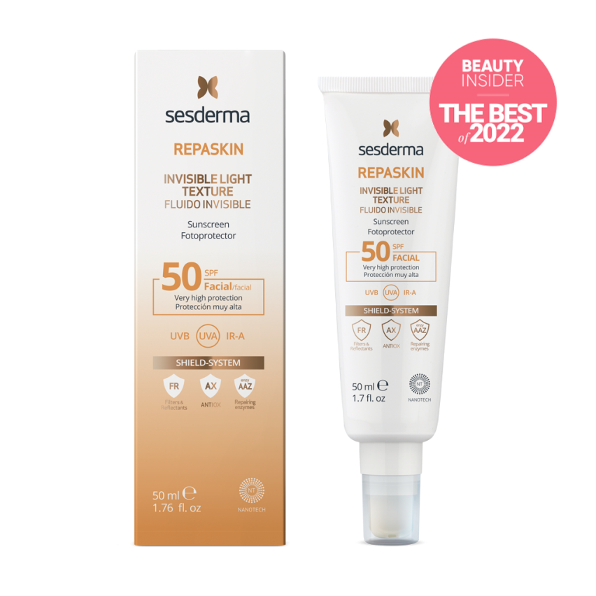 REPASKIN INVISIBLE LIGHT TEXTURE SPF 50 Сверхлегкое солнцезащитное средство для лица REPASKIN INVISIBLE LIGHT TEXTURE SPF 50 Сверхлегкое солнцезащитное средство для лица