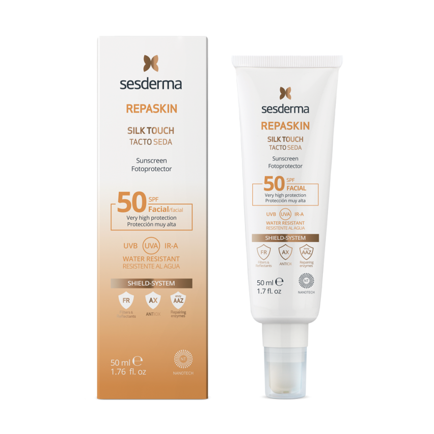 REPASKIN SILK TOUCH FACIAL SUNSCREEN SPF 50 Солнцезащитное средство с нежностью шелка для лица REPASKIN SILK TOUCH FACIAL SUNSCREEN SPF 50 Солнцезащитное средство с нежностью шелка для лица