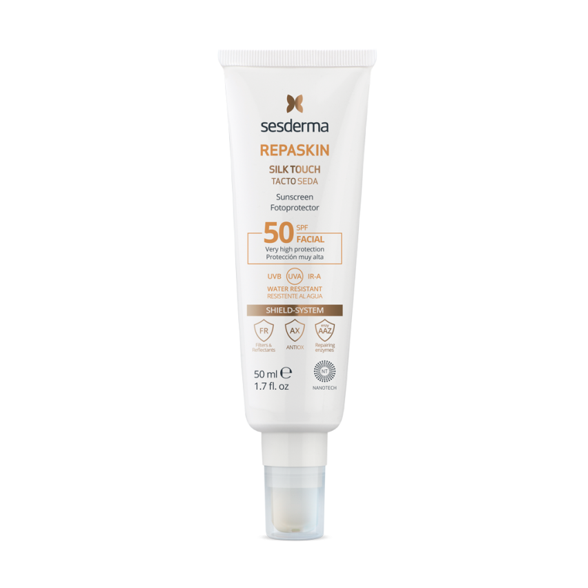 REPASKIN SILK TOUCH FACIAL SUNSCREEN SPF 50 Солнцезащитное средство с нежностью шелка для лица