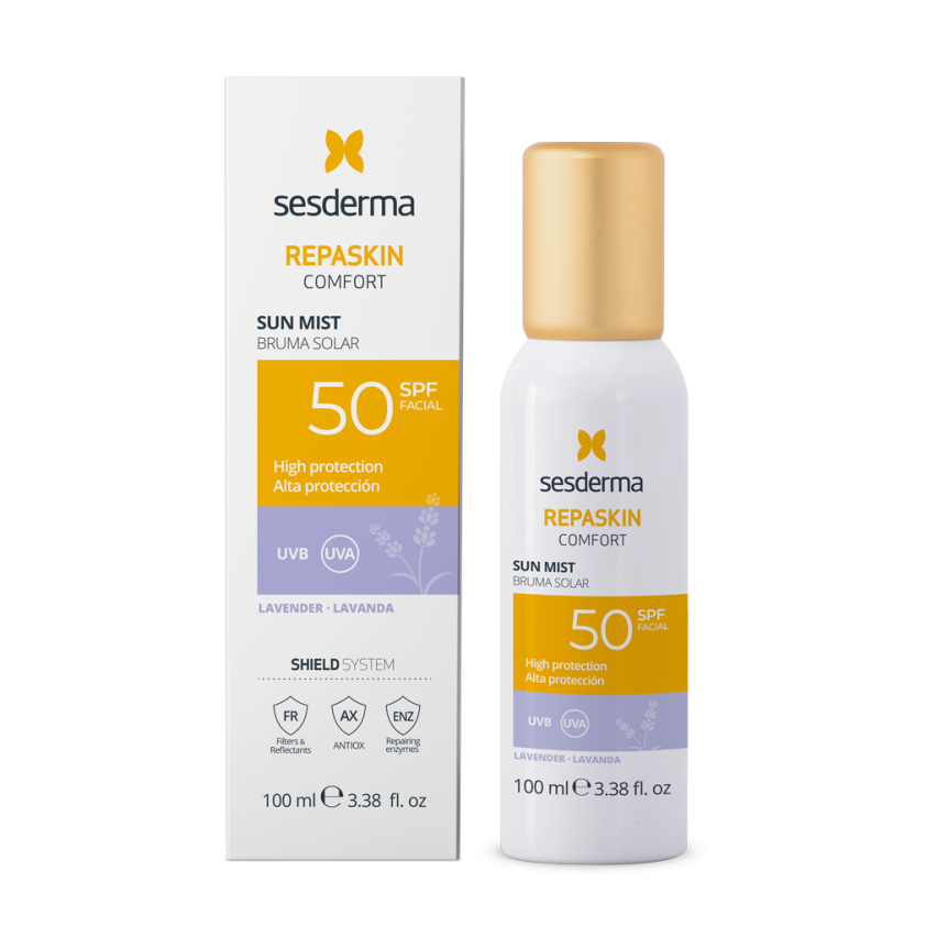 REPASKIN COMFORT LAVANDER SPF50 Спреймист солнцезащитный для лица REPASKIN COMFORT LAVANDER SPF50 Спреймист солнцезащитный для лица