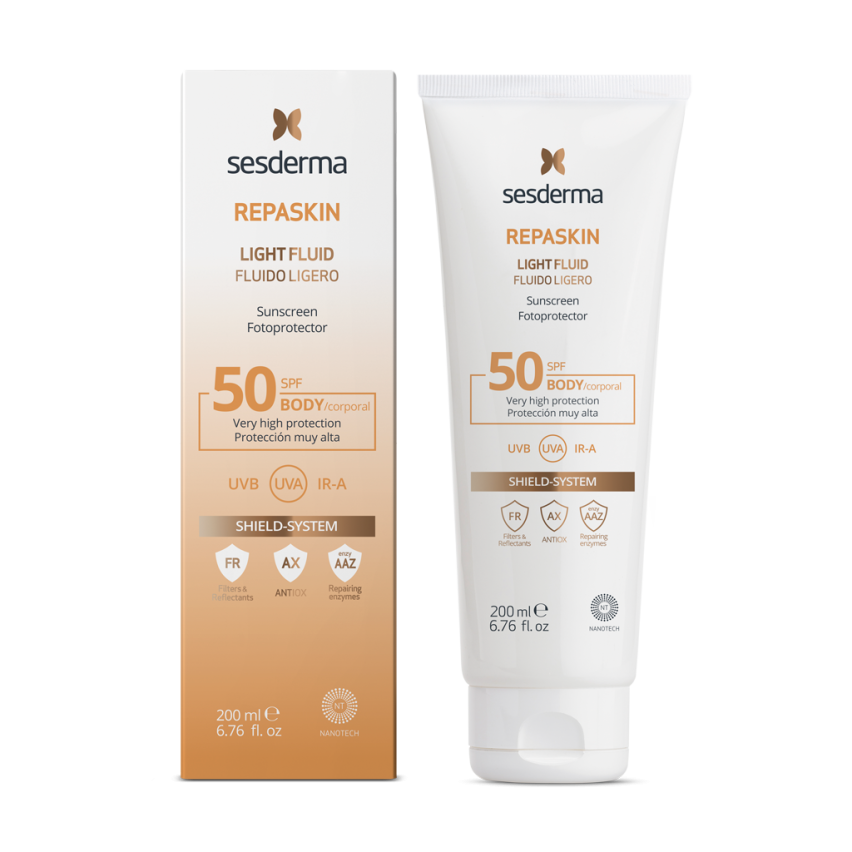 REPASKIN LIGHT FLUID SPF 50 Солнцезащитный кремгель для тела REPASKIN LIGHT FLUID SPF 50 Солнцезащитный кремгель для тела