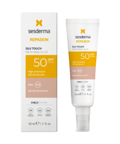 REPASKIN SILK TOUCH COLOUR SPF50 Солнцезащитное средство для лица с тонирующим эффектом