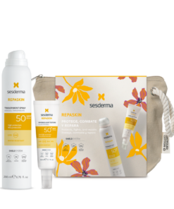 Набор REPASKIN SPF50 Сверхлегкое солнцезащитное средство для лица и Спрей солнцезащитный прозрачный для тела