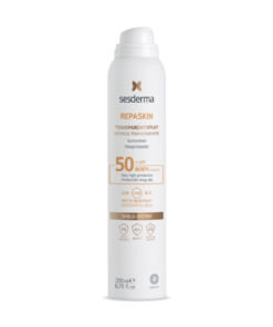 REPASKIN TRANSPARENT SPRAY Body Sunscreen SPF 50 Спрей солнцезащитный прозрачный для тела Aerosol