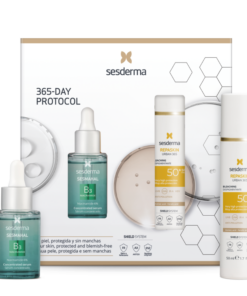 ПРОМОНАБОР PROMO 365 DIAS Сыворотка SESMAHAL с витамином B3 + Крем REPASKIN URBAN 365 депигментирующее для лица SPF50