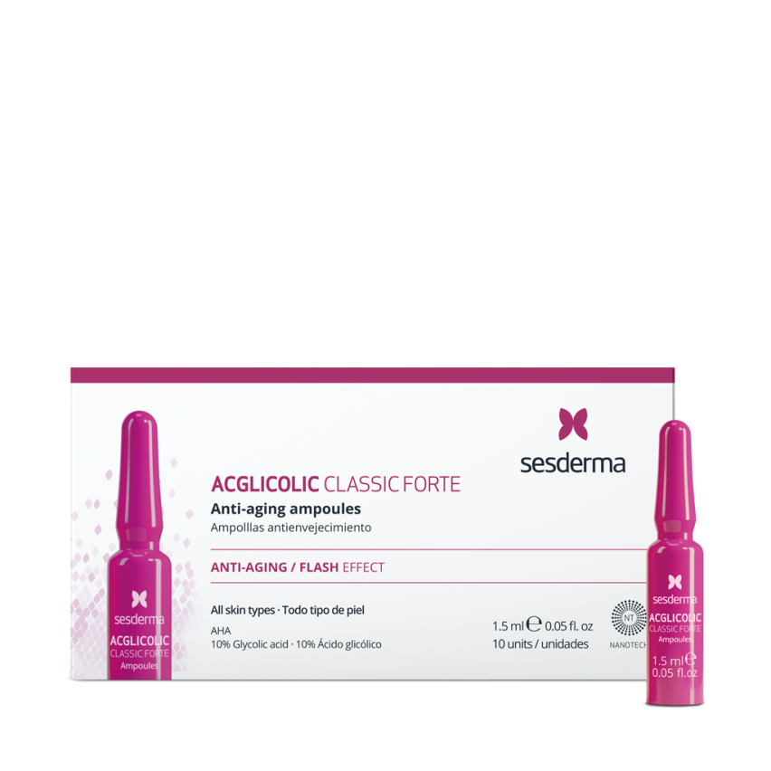 ACGLICOLIC CLASSIC FORTE Средство в ампулах для лица ACGLICOLIC CLASSIC FORTE Средство в ампулах для лица