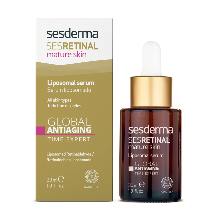 SESRETINAL MATURE SKIN сыворотка для лица липосомальная омолаживающая Эксперт времени SESRETINAL MATURE SKIN сыворотка для лица липосомальная омолаживающая Эксперт времени