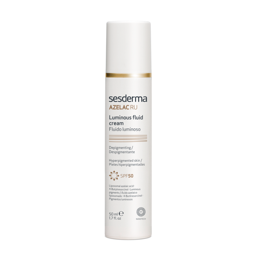AZELAC RU SPF 50 Флюид для сияния кожи лица
