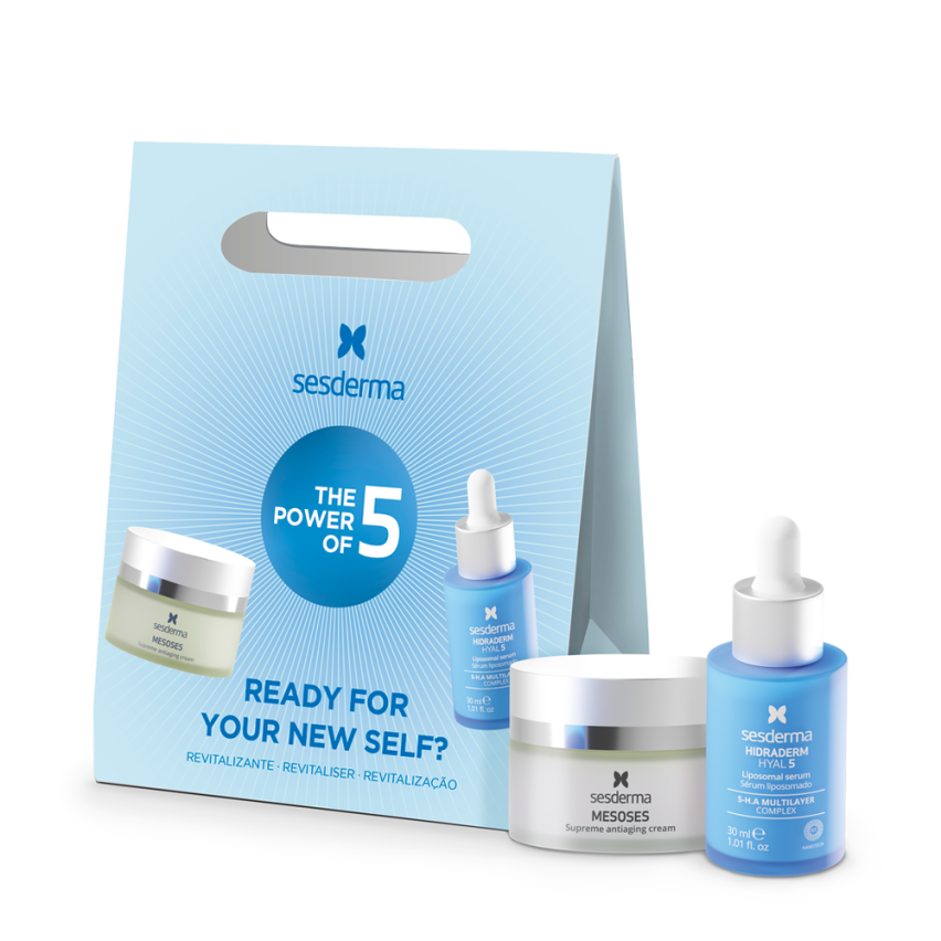 Набор HIDRADERM HYAL 5 Сыворотка и MESOSES Крем омолаживающий для лица Набор HIDRADERM HYAL 5 Сыворотка и MESOSES Крем омолаживающий для лица