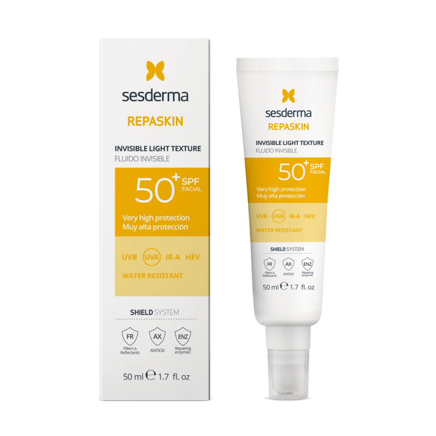 REPASKIN INVISIBLE LIGHT TEXTURE SPF 50 Сверхлегкое солнцезащитное средство для лица NEW REPASKIN INVISIBLE LIGHT TEXTURE SPF 50 Сверхлегкое солнцезащитное средство для лица NEW