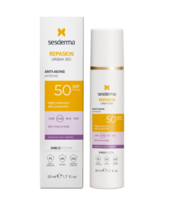 REPASKIN URBAN 365 Antiaging SPF50 Средство солнцезащитное антивозрастное для лица