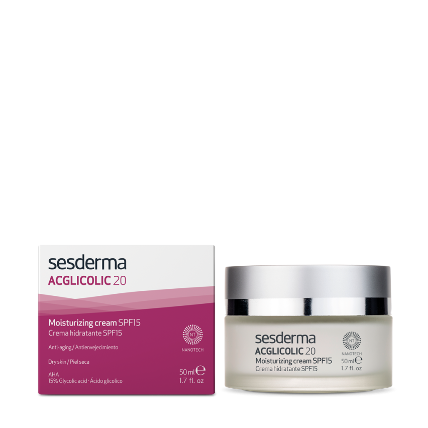ACGLICOLIC 20 SPF 15 Увлажняющий крем для лица ACGLICOLIC 20 SPF 15 Увлажняющий крем для лица