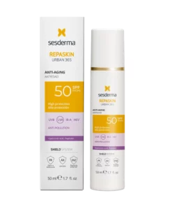 REPASKIN URBAN 365 Antiaging SPF50  Средство солнцезащитное антивозрастное для лица SPF50 50мл