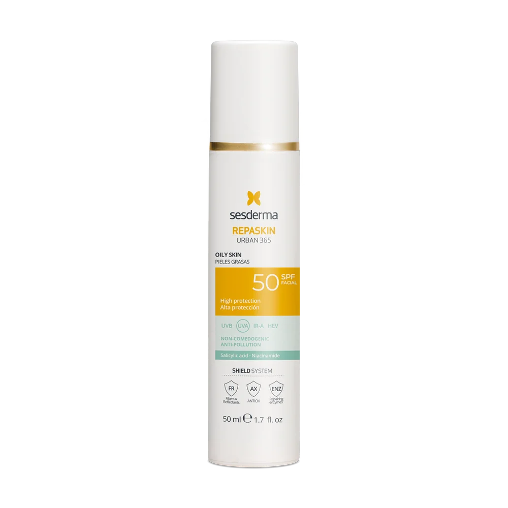 REPASKIN URBAN 365 Oily skin SPF50  Средство солнцезащитное для жирной кожи SPF50 50 мл