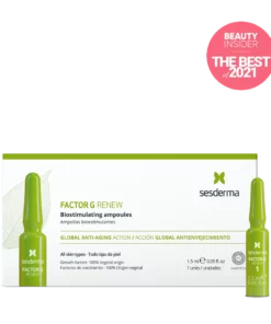 FACTOR G RENEW Biostimulating ampoules  Средство в ампулах биостимулирующее 7 шт по 15 мл