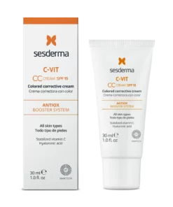 CVIT CC Cream SPF 15  Крем корректирующий тон кожи СЗФ 15 с витамином С 30 мл