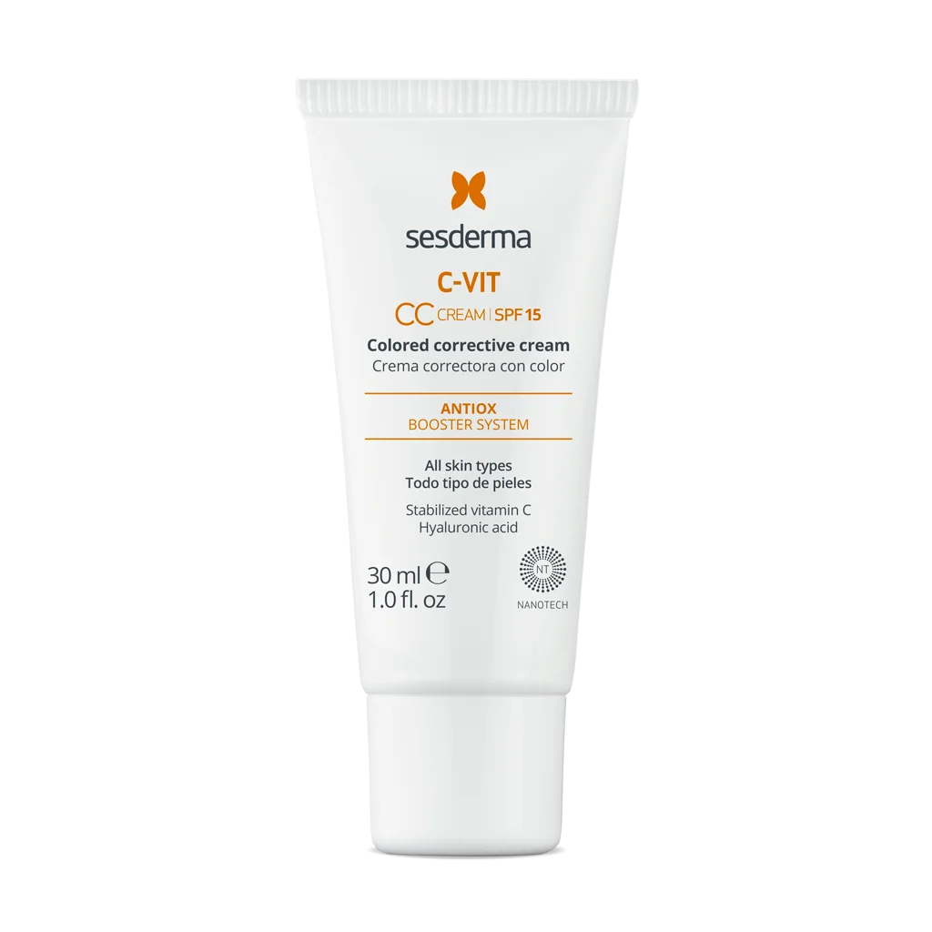CVIT CC Cream SPF 15  Крем корректирующий тон кожи СЗФ 15 с витамином С 30 мл