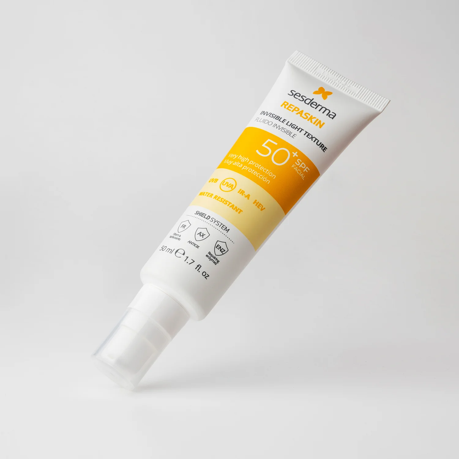 REPASKIN INVISIBLE LIGHT TEXTURE Facial sunscreen SPF50 Средство солнцезащитное сверхлегкое 50мл REPASKIN INVISIBLE LIGHT TEXTURE Facial sunscreen SPF50 Средство солнцезащитное сверхлегкое 50мл