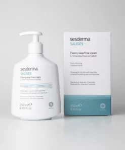 SALISES Facialbody foamy soapfree cream  Крем пенящийся для умывания для лица и тела 250 мл