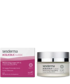 ACGLICOLIC CLASSIC Moisturizing cream SPF 15  Крем увлажняющий с гликолевой кислотой СЗФ 15 50 мл