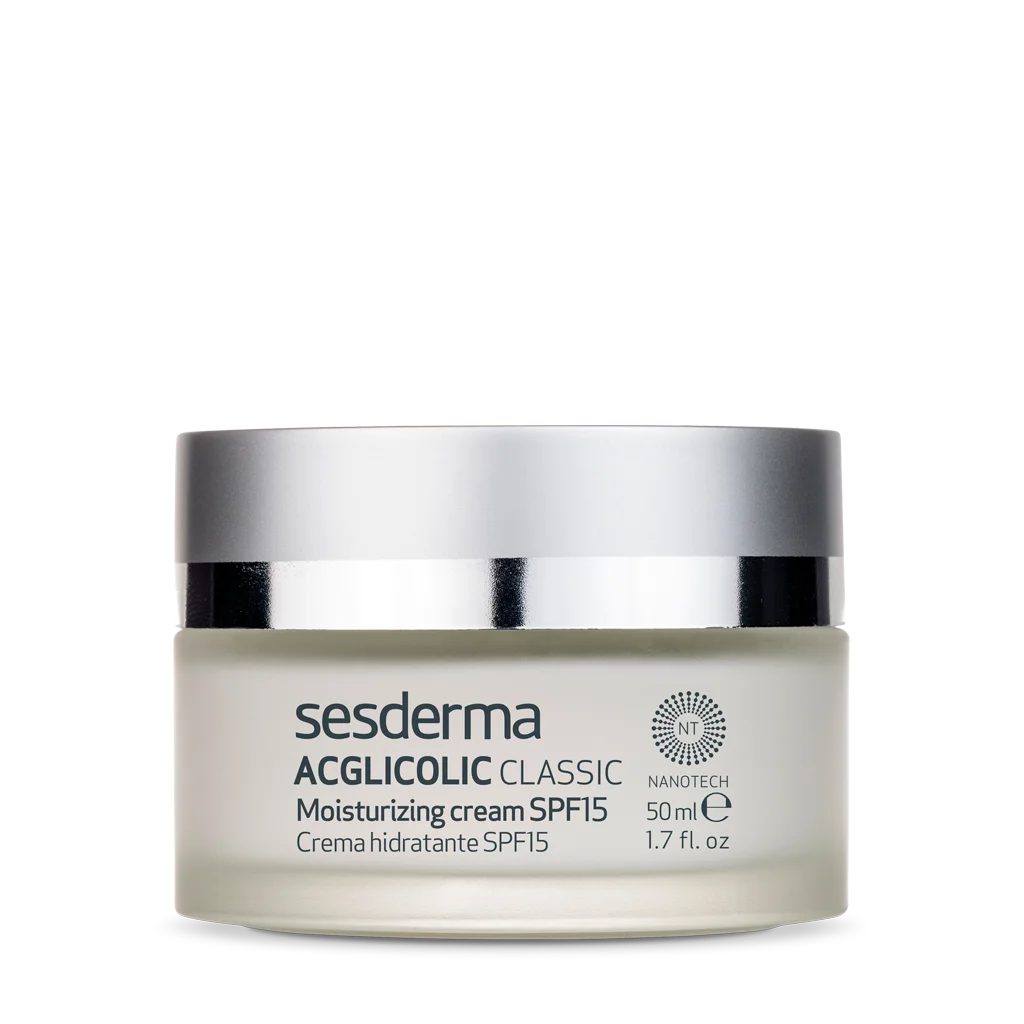 ACGLICOLIC CLASSIC Moisturizing cream SPF 15  Крем увлажняющий с гликолевой кислотой СЗФ 15 50 мл